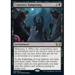 Magic löskort: Streets Of New Capenna: Cemetery Tampering (Foil)