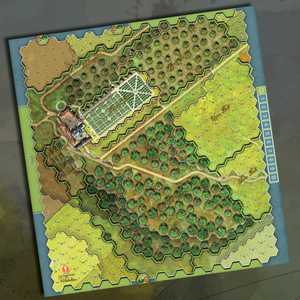 Close Quarter Battles: Waterloo - Premium Canvas Maps