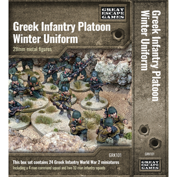 Greek Infantry Platoon - Winter Uniform