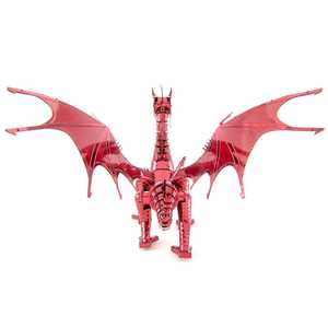 Metal Earth: Premium Red Dragon 3D Metal Model Kit