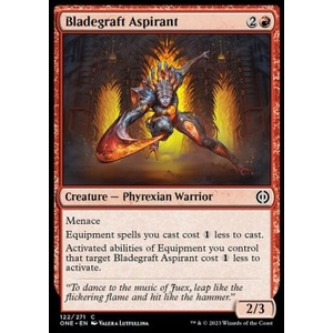 Magic löskort: Phyrexia: All Will Be One: Bladegraft Aspirant