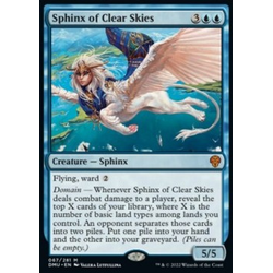 Magic löskort: Dominaria United: Sphinx of Clear Skies