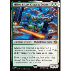 Magic löskort: Teenage Mutant Ninja Turtles: Mikey & Leo, Chaos & Order