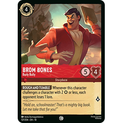 Lorcana Löskort: Whispers in the Well: Brom Bones - Burly Bully (Foil)