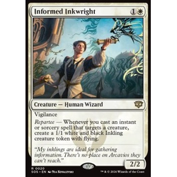 Magic löskort: Secrets of Strixhaven: Informed Inkwright