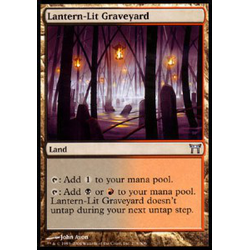 Magic löskort: Champions of Kamigawa: Lantern-Lit Graveyard