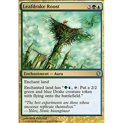 Magic löskort: Commander 2013: Leafdrake Roost