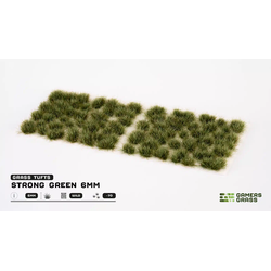Gamer's Grass - Strong Green Tufts 6mm