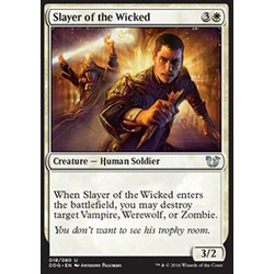 Magic löskort: Duel Deck: Blessed vs. Cursed: Slayer of the Wicked