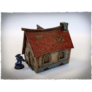 DCS Prepainted Scenery - Fantasy House 2
