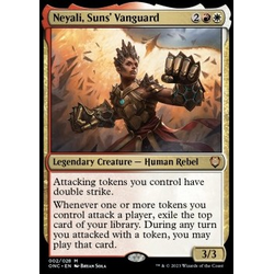 Magic löskort: Commander: Phyrexia: All Will Be One: Neyali, Suns' Vanguard