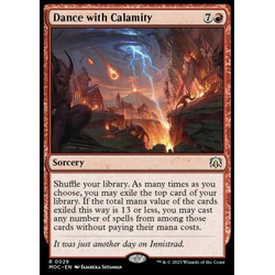 Magic löskort: Commander: March of the Machine: Dance with Calamity