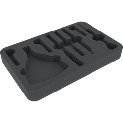 Feldherr 30mm Half-size foam tray for Citadel Tools - Essential 6 slots