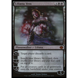 Magic löskort: Duel Decks: Garruk vs. Liliana: Liliana Vess (Foil)