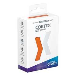 Card Sleeves Standard "Cortex" Orange 66x91mm (100) (Ultimate Guard)