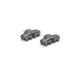 German Sd Kfz 231 (8-rad) Heavy Scout Troop (resin/metal) (2)