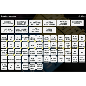 Tree of Tales: Space  Brothers Token Set with Magnetic Box (Alphaspel Ed.)