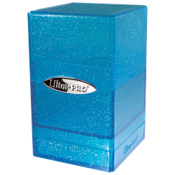 Ultra Pro Deck Box Satin Tower - Glitter Blue