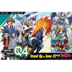 Cardfight!! Vanguard: Vol. 01: Unite! Team Q4 Booster Pack