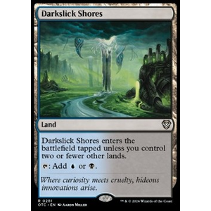 Magic löskort: Commander: Outlaws of Thunder Junction: Darkslick Shores