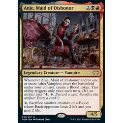 Magic löskort: Innistrad: Crimson Vow: Anje, Maid of Dishonor (Foil)
