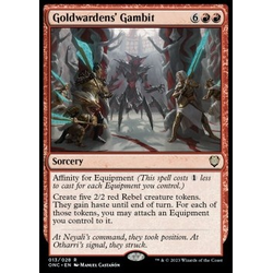 Magic löskort: Commander: Phyrexia: All Will Be One: Goldwardens' Gambit