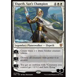 Magic löskort: Commander: Reality Fracture: Elspeth, Sun's Champion