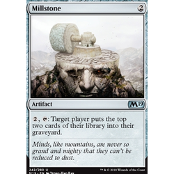 Magic löskort: Core Set 2019: Millstone