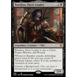 Commander Legends: Battle for Baldur's Gate: Burakos, Party Leader (alternative art)