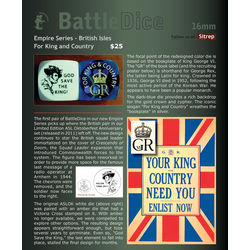BattleDice 16mm Empire Series: British Isle (2 st)