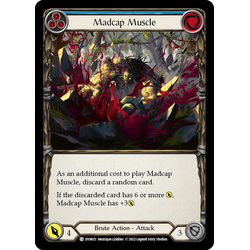 FaB Löskort: Dynasty: Madcap Muscle (Blue) (Rainbow Foil)