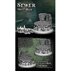 Wyrdscapes: Sewer Bases - 50mm (1 pack)