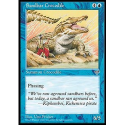 Magic löskort: Mirage: Sandbar Crocodile