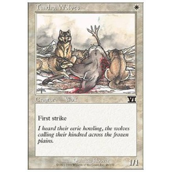 Magic löskort: 6th Edition: Tundra Wolves