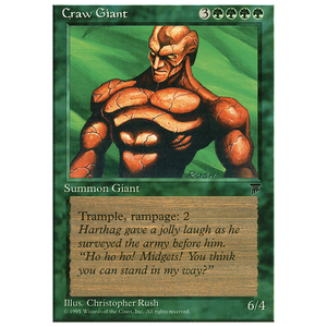 Magic löskort: Chronicles: Craw Giant