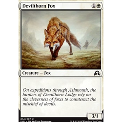 Magic löskort: Shadows over Innistrad: Devilthorn Fox