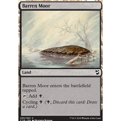 Magic löskort: Commander 2018: Barren Moor