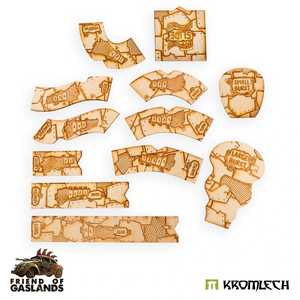 Gaslands Orc Movement Templates