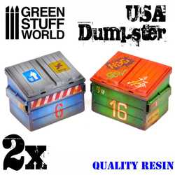 USA Dumpsters - resin
