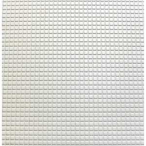 ABS Plasticard - SMALL SQUARES Textured Sheet - A4