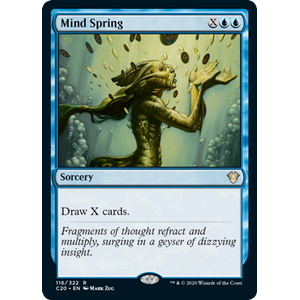 Magic löskort: Commander 2020: Mind Spring