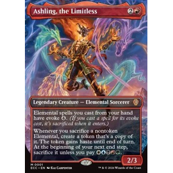 Magic löskort: Magic: Commander: Lorwyn Eclipsed: Ashling, the Limitless (Foil)
