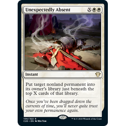 Magic löskort: Commander 2020: Unexpectedly Absent