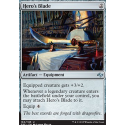 Magic löskort: Fate Reforged: Hero's Blade