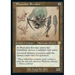 Magic löskort: The Brothers' War: Phyrexian Revoker (alternative art)