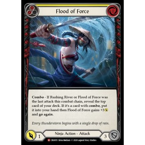FaB Löskort: Crucible of War 1st Edition: Flood of Force