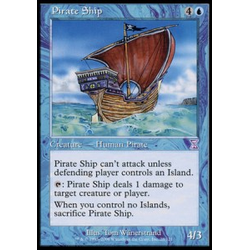 Magic löskort: Time Spiral: Pirate Ship (Foil)