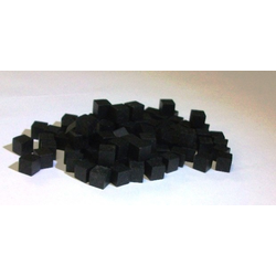 Spelpjäs: Cube 8mm - black (100st)