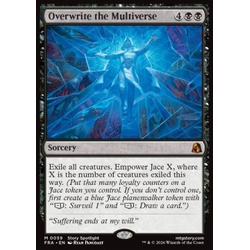 Magic löskort: Reality Fracture: Overwrite the Multiverse