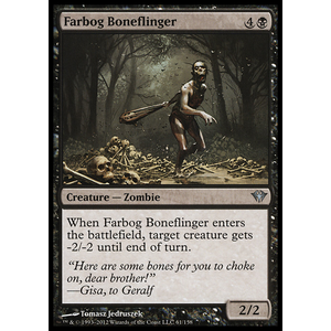 Magic löskort: Dark Ascension: Farbog Boneflinger